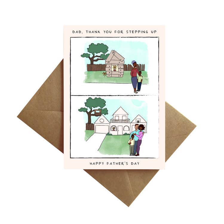 Step Dad Card