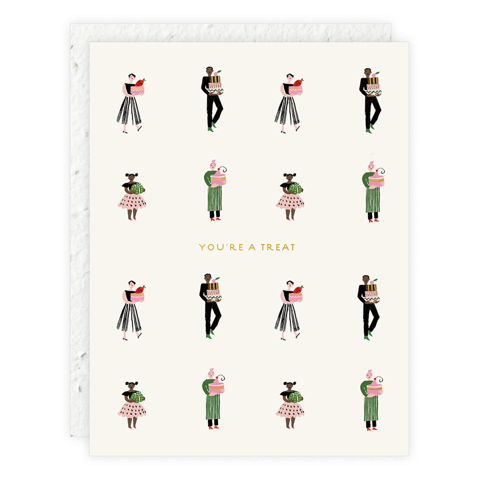 Cake People Card (You're a Treat)