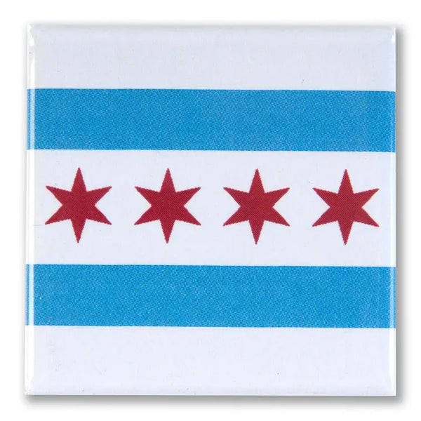 Transit Tees | Chicago Flag Magnet