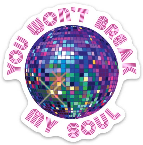 The Found | Disco Ball Die Cut Sticker