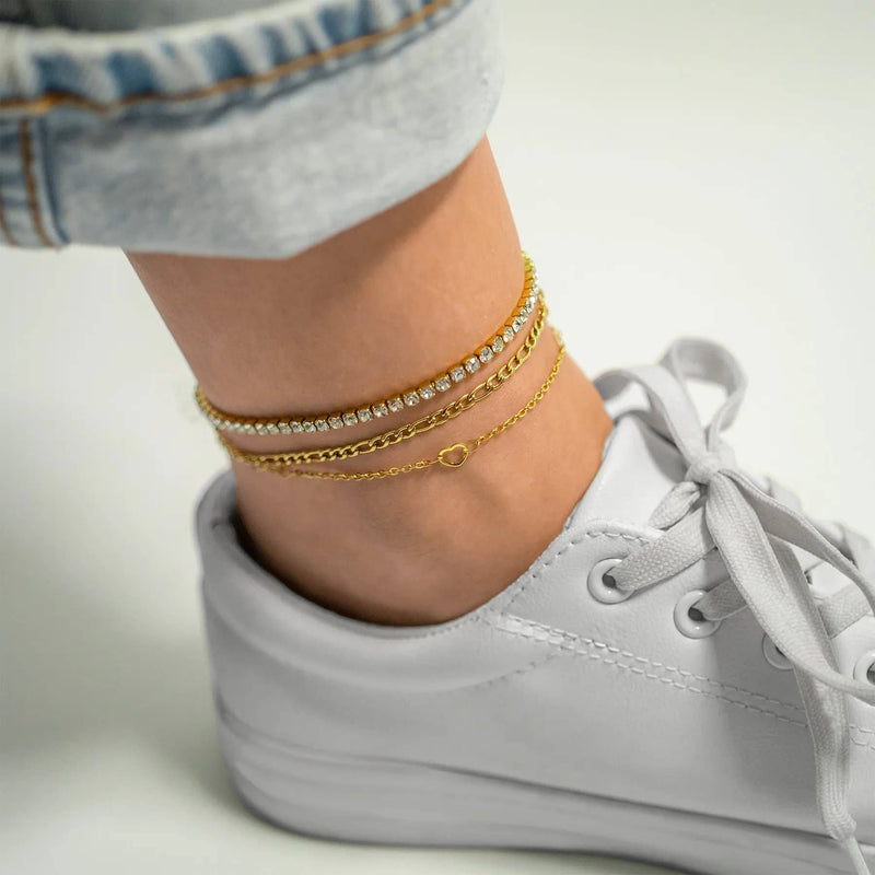 WJW | Figaro Chain Bracelet/Anklet