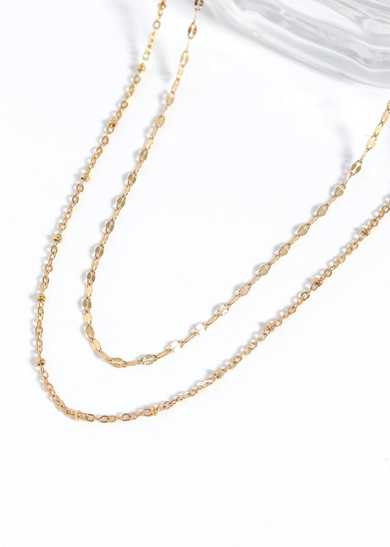 WJW | Stainless Steel Satellite Chain Necklace
