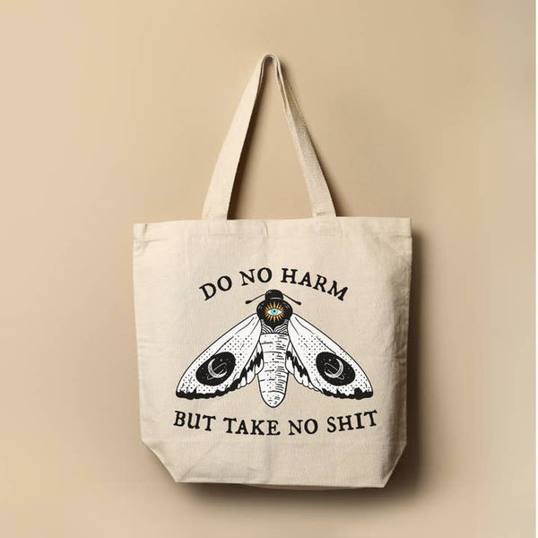 Indigo Maiden | Do No Harm But Take No Shit Tote Bag