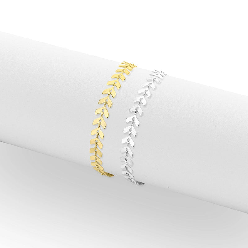 WJW | Chevron Chain Bracelet