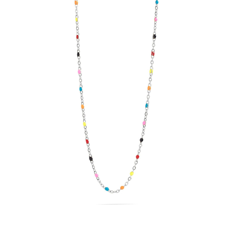 WJW | Multi Confetti Chain Necklace