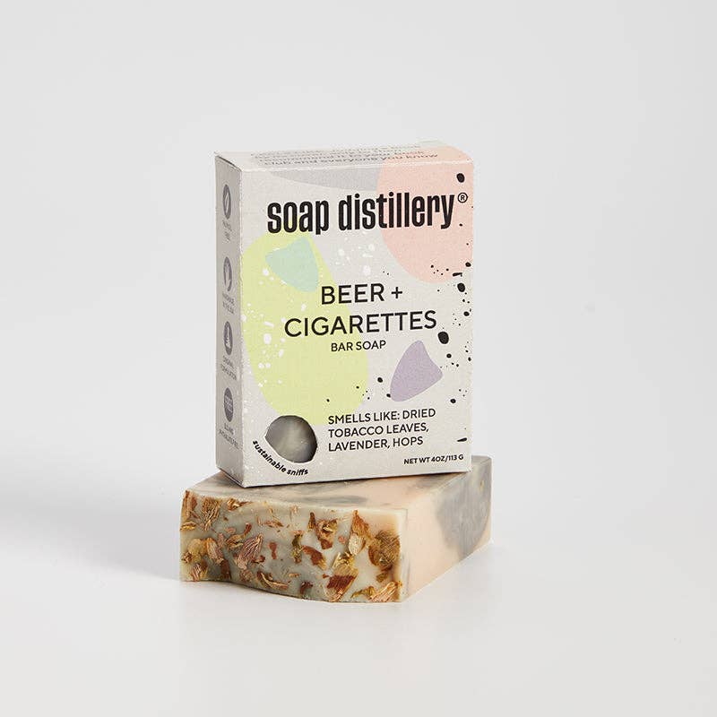 Soap Distillery | Beer + Cigarettes Bar Soap