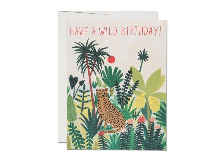 Red Cap Cards | Wild Birthday Greeting Card