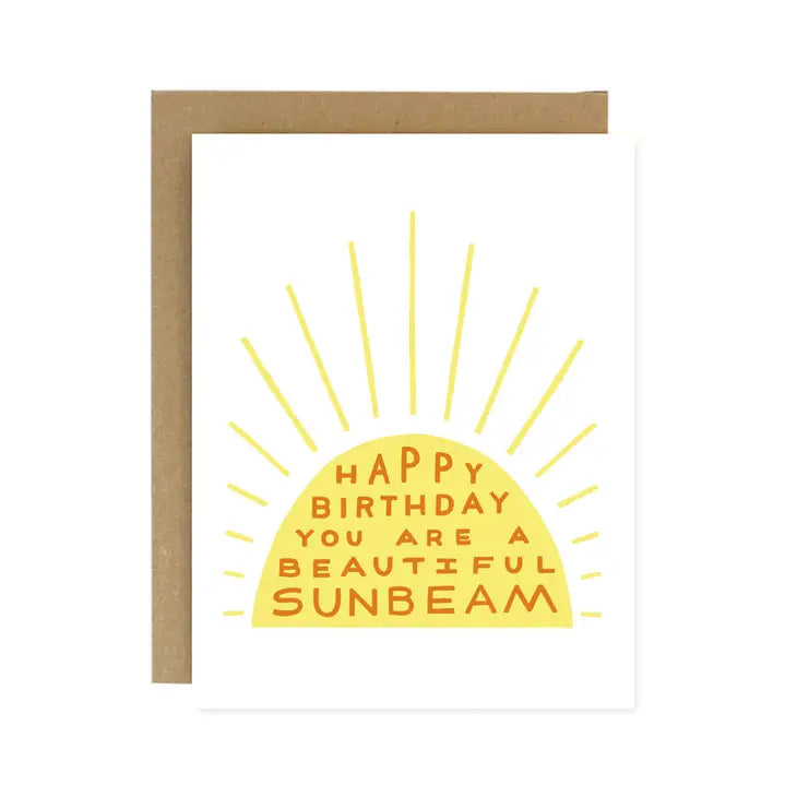 Birthday Sunbeam Card | Worthwhile Paper