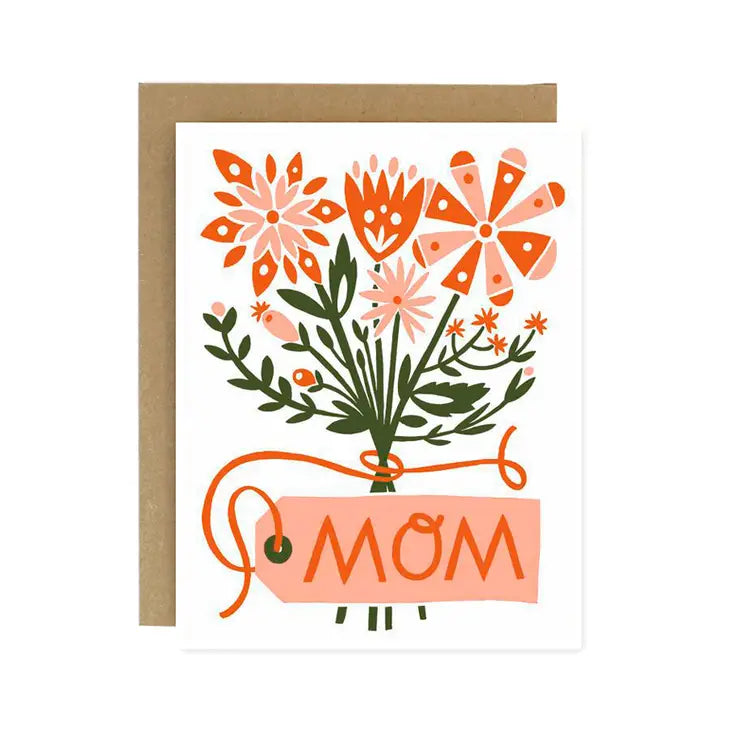 Mother's Day Flower Bouquet Card | Worthwhile Paper