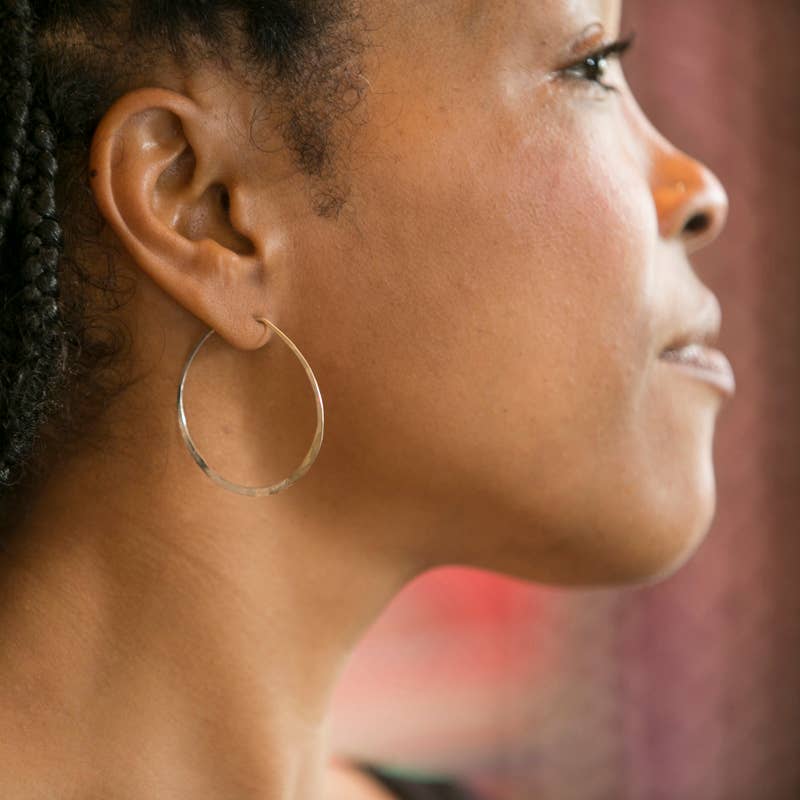 Mind's Eye Design | Brass Hand Formed Hoops