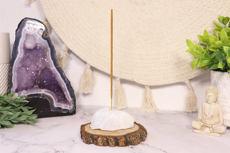 Natures Artifacts | Quartz Incense Stick Holder