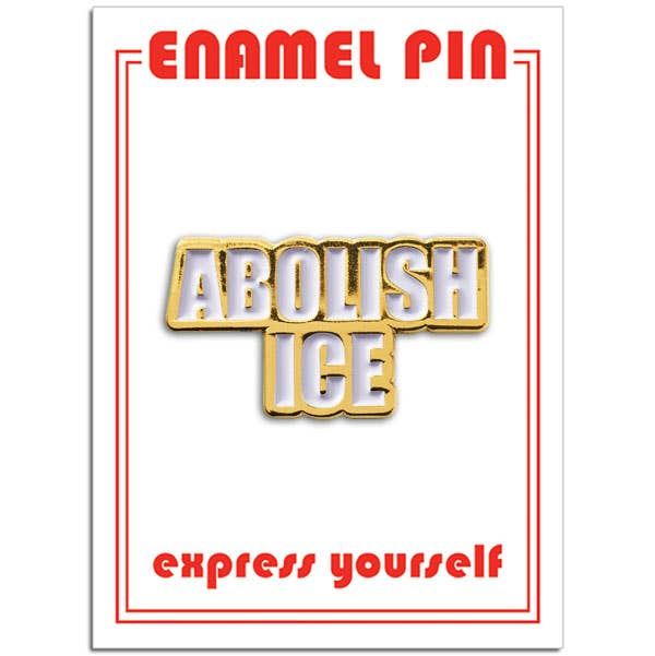 Abolish ICE Pin 