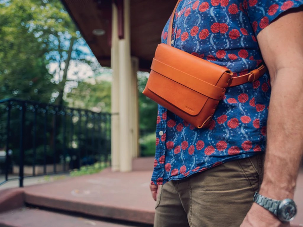 Billy Kirk | No.603 Leather Cross Body Belt Pouch
