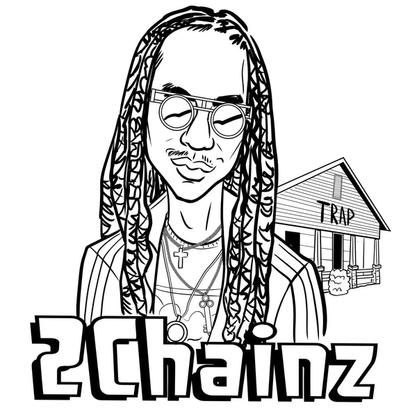 Hip Hop Mic Drop - Coloring and Puzzle Book