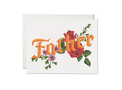 Red Cap Cards | Tattoo Father Father's Day greeting card