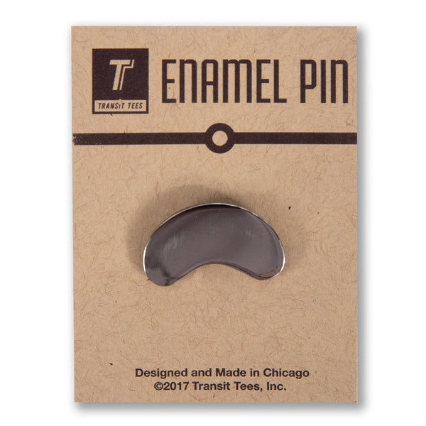 Transit Tees | Mirror Bean Enamel Pin