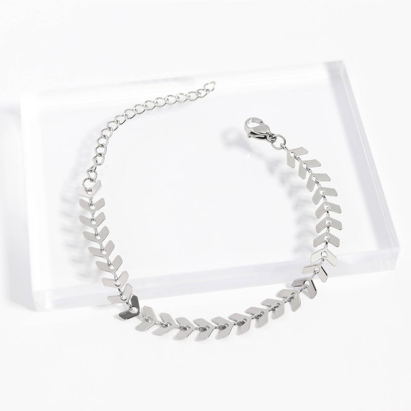 WJW | Chevron Chain Bracelet