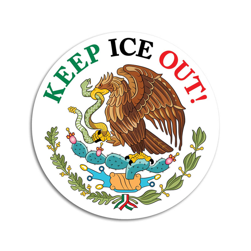 Keep ICE Out! Charity Die Cut Sticker