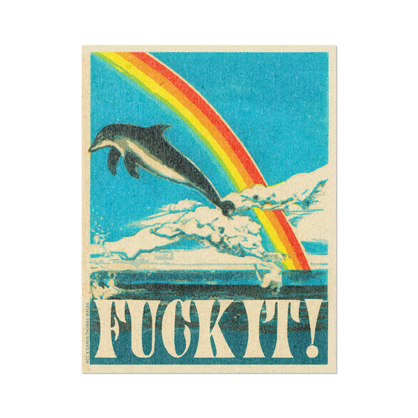 Red Cap Cards | Dolphin Sticker