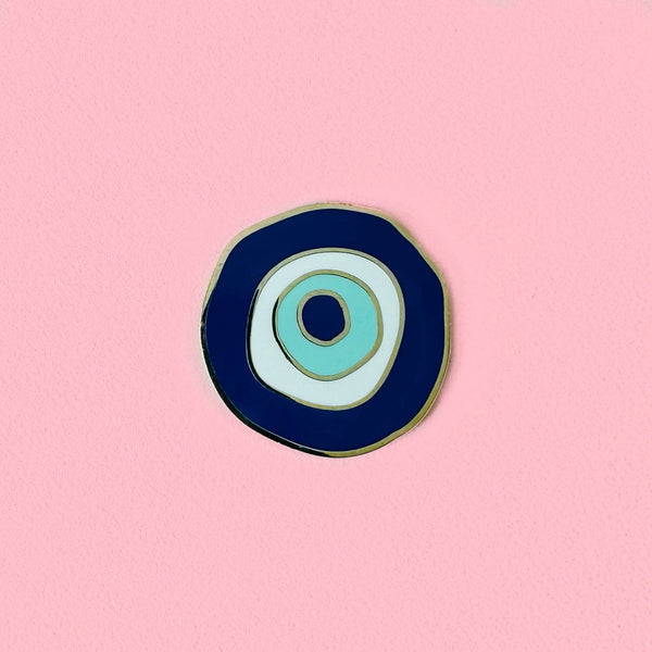 Evil Eye Enamel Pin