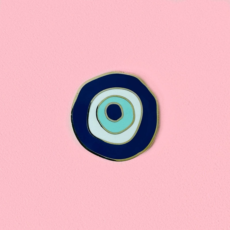 Evil Eye Enamel Pin