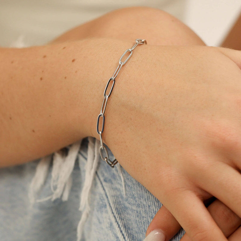 WJW | Paperclip Chain Bracelet