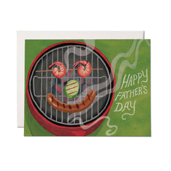 Red Cap Cards | On the Grill greeting card