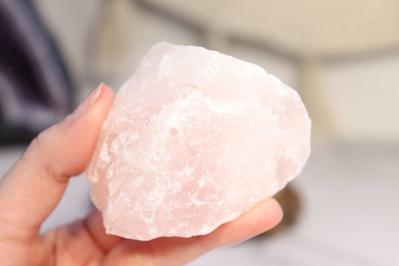 Natures Artifacts | Rose Quartz Incense Stick Holder