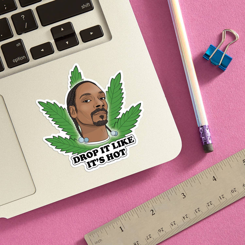 The Found | Snoop Pot Leaf Die Cut Sticker