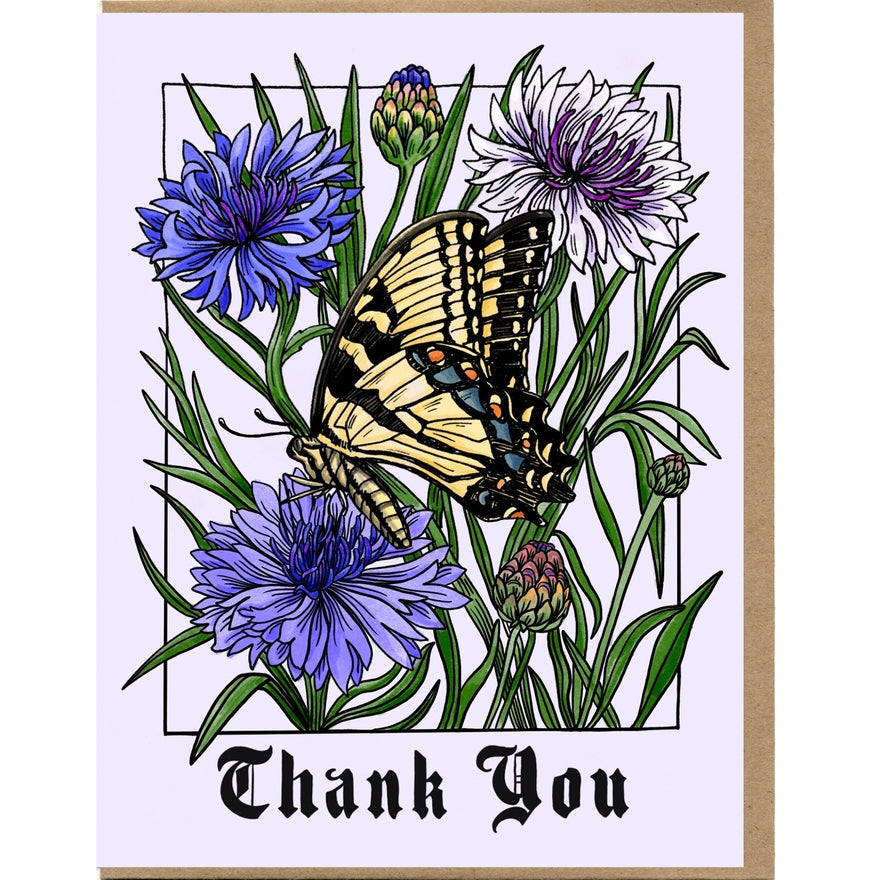 Mattea |Thank you Butterfly Card