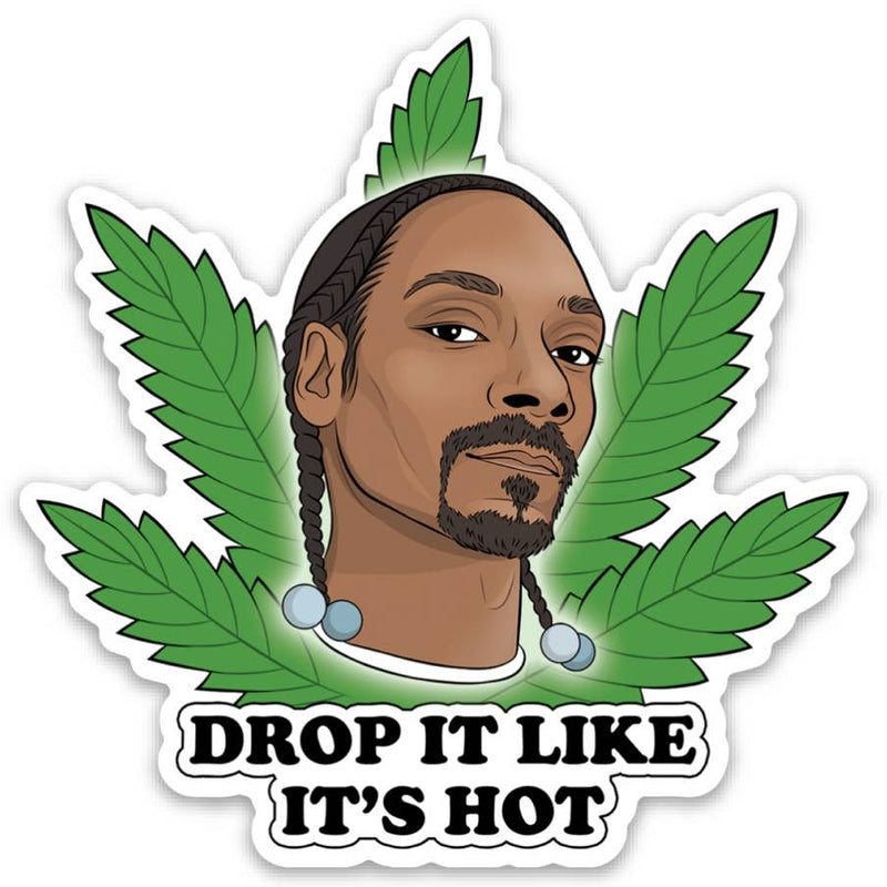 The Found | Snoop Pot Leaf Die Cut Sticker