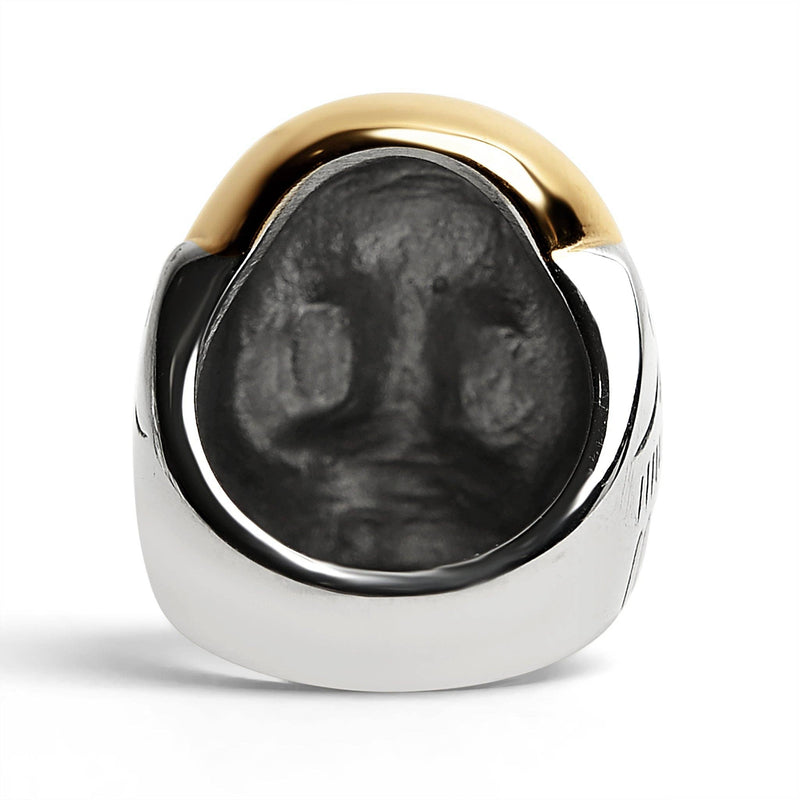 WJW | 18K Gold PVD Coated Stainless Steel Skull Ring