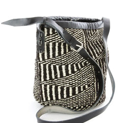 Pen + Patterned Sisal Purse