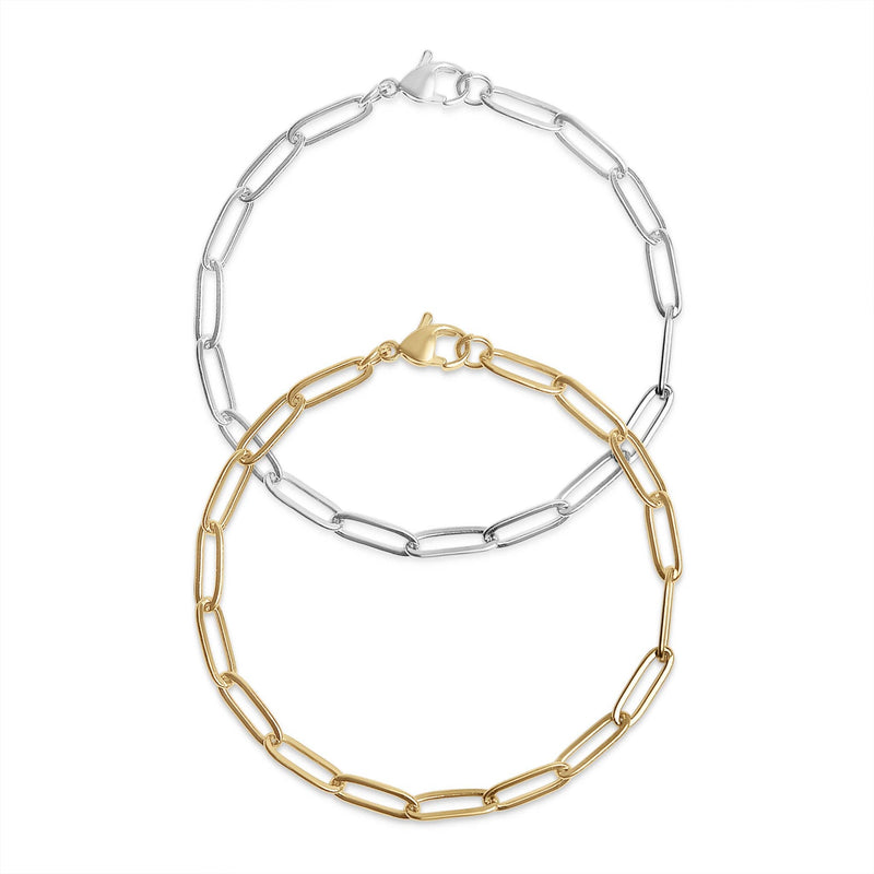 WJW | Paperclip Chain Bracelet