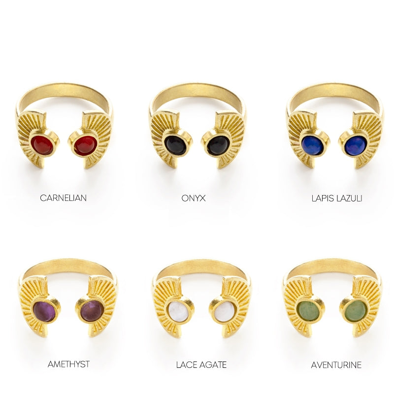Mind's Eye Design | Double Fan Ring