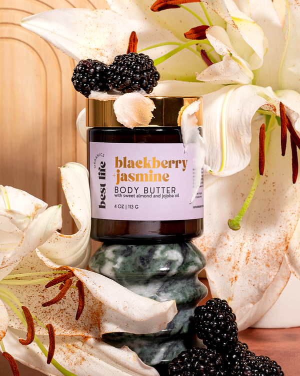 Best Life Organics | Blackberry + Jasmine Body Butter