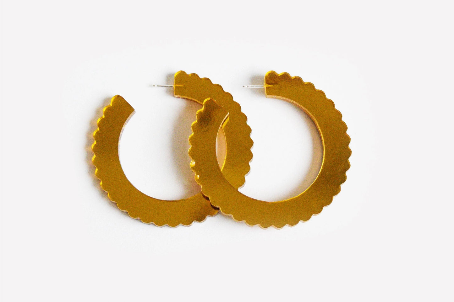 D Construct | Earrings Scallop