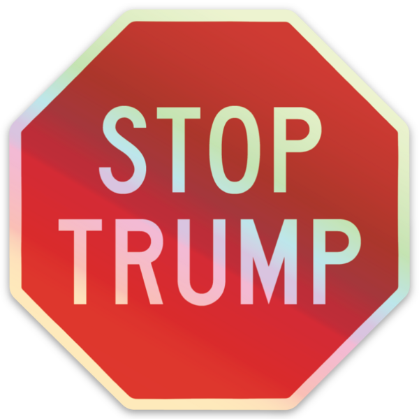 The Found | STOP TRUMP Die Cut Sticker