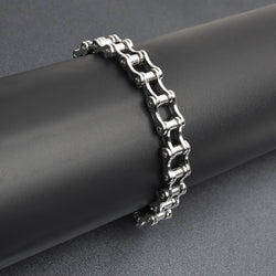 WJW | Stainless Steel Bike Chain Bracelet