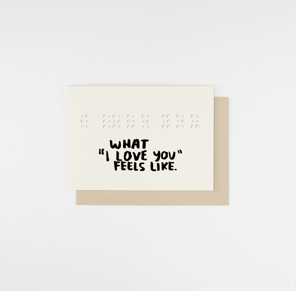 People I've Loved | What I Love You Feels Like Greeting Card