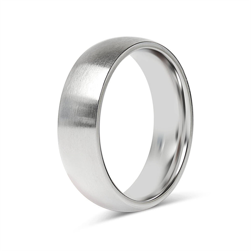 WJW | Brushed Stainless Steel Ring