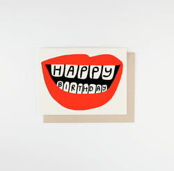 People I've Loved | Birthday Lips Greeting Card