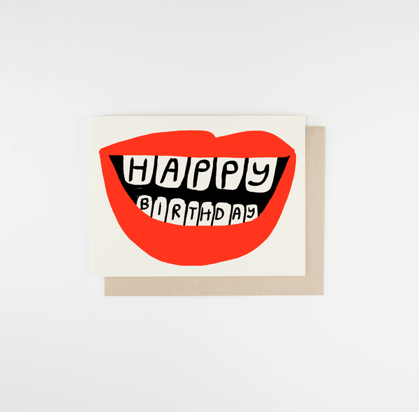People I've Loved | Birthday Lips Greeting Card