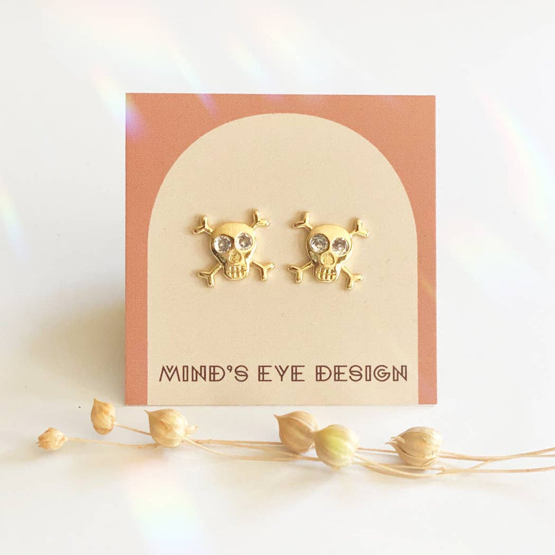 Mind's Eye Design | Skull Studs