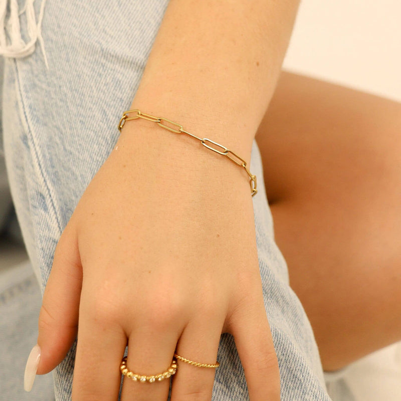 WJW | Paperclip Chain Bracelet