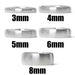 WJW | Brushed Stainless Steel Ring