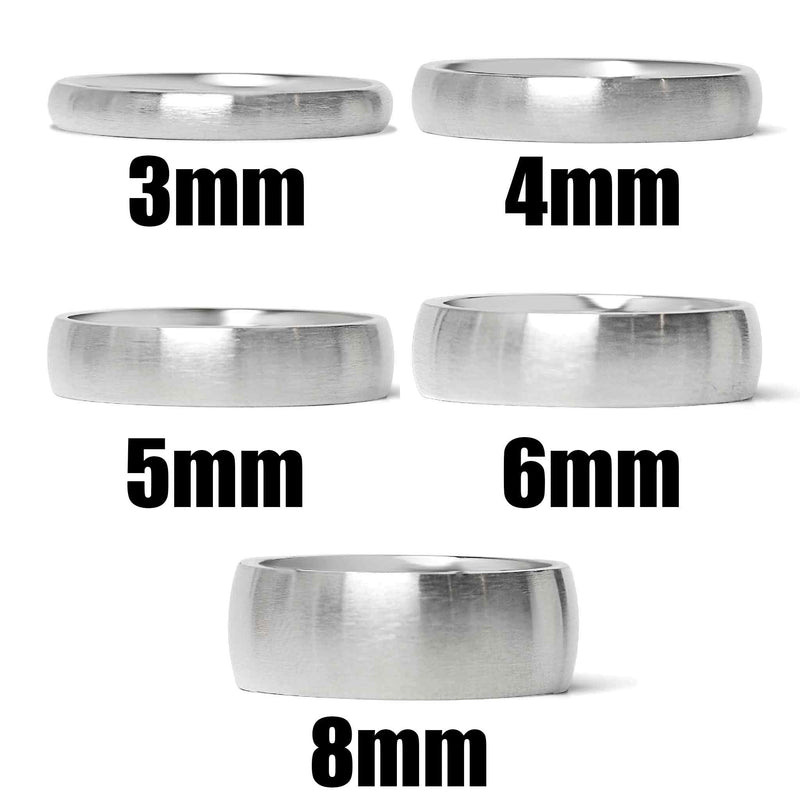WJW | Brushed Stainless Steel Ring