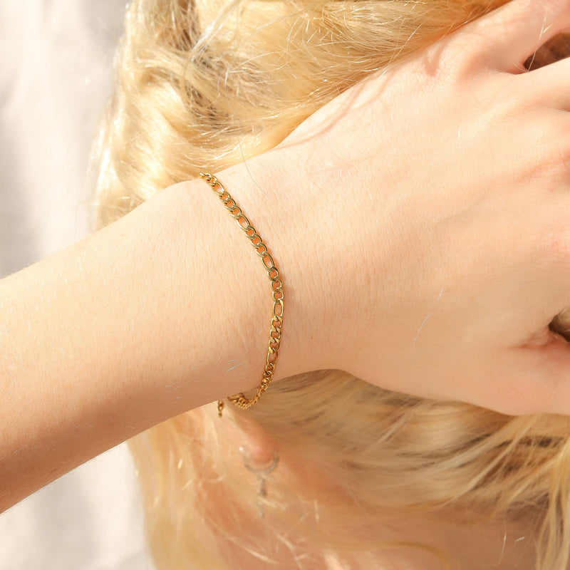 WJW | Figaro Chain Bracelet/Anklet