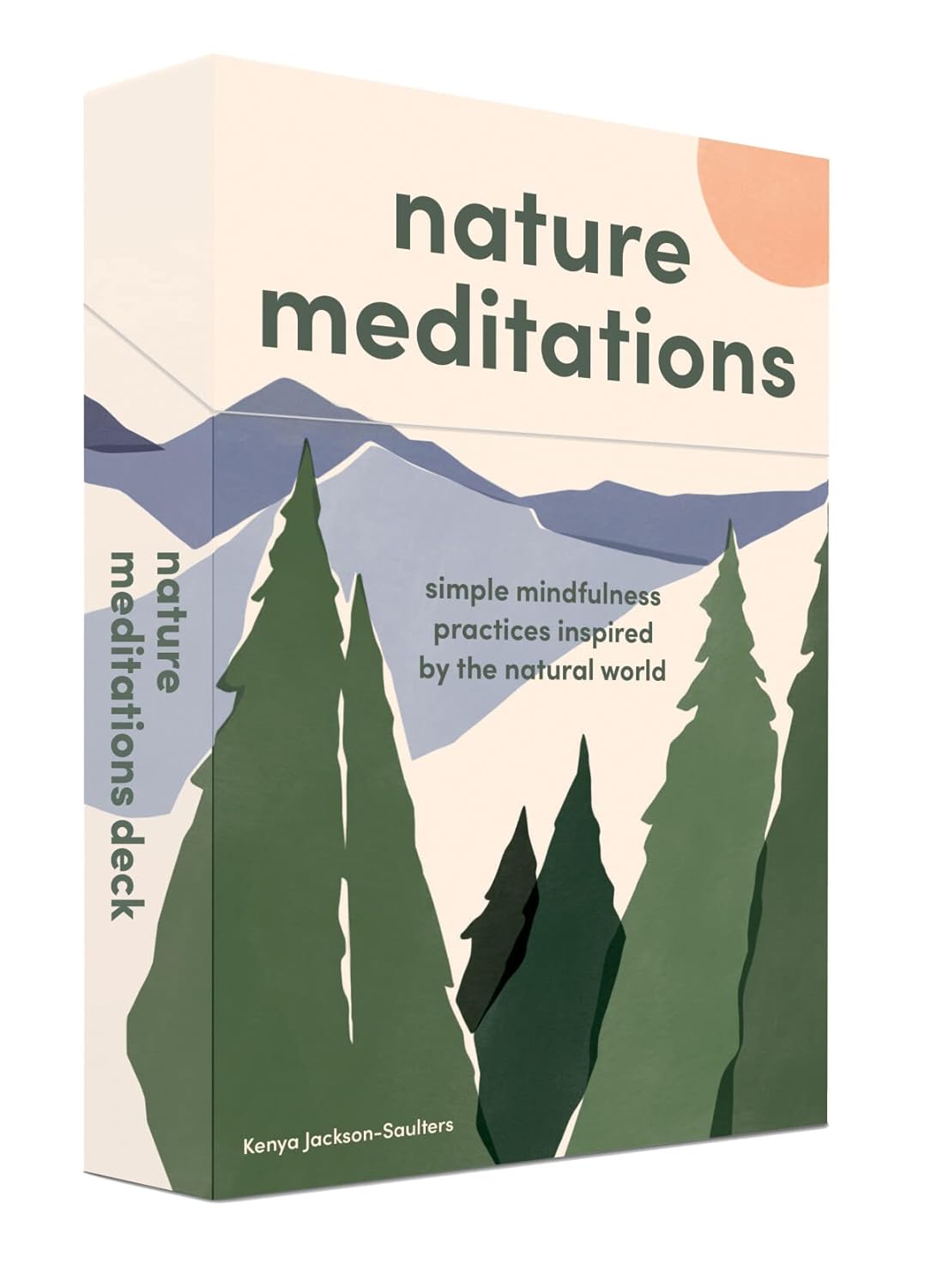 Nature Meditations Deck: Simple Mindfulness Practices Inspired by the Natural World | Cards