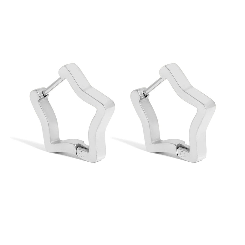 WJW | Star Huggie Earrings
